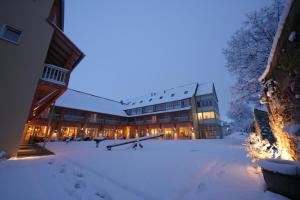 L'établissement JUFA Hotel Nördlingen en hiver