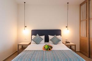 Posteľ alebo postele v izbe v ubytovaní Silver Beach Hotel & Apartments