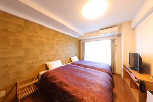 TV a/nebo společenská místnost v ubytování Comfort stay Miyabi