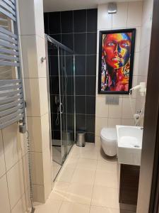 Kúpeľňa v ubytovaní Apartament Janek