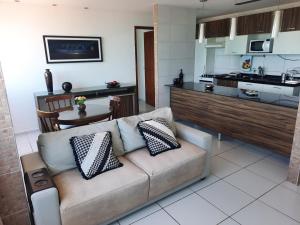 Seating area sa Magnífico apartamento no Tambaú Flex Home - Vista para o Mar