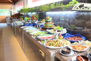 Eten bij of ergens in de buurt van het hotel

