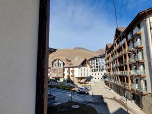 Nespecifikovaný výhled na hory nebo výhled na hory při pohledu z apartmánu