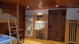 Kúpeľňa v ubytovaní Landhaus Bad Hopfreben