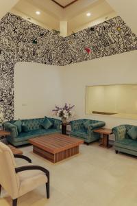 A seating area at Sinclair Lake Chad