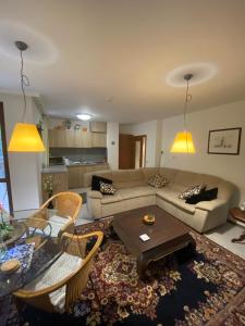 Posezení v ubytování HQ apartments Villa Park