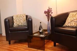 Posezení v ubytování B&B Villa Emma