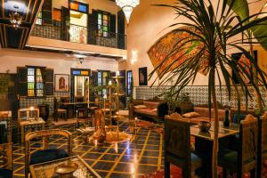 Restaurace v ubytování Riad Nouceiba Marrakech