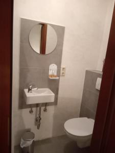 Koupelna v ubytování Gasthaus "Zum Goldenen Roß"