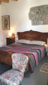 Posezení v ubytování B&B La Corte del Segrino