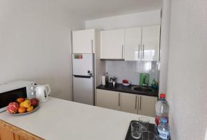 Kuchyň nebo kuchyňský kout v ubytování Sun Paradise Apartment