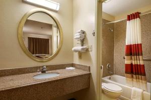 Koupelna v ubytování Travelodge by Wyndham San Antonio Lackland AFB North
