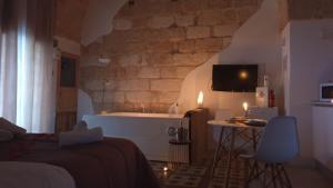A seating area at Le Antiche Dimore di Dea