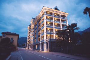 Budova, kde se aparthotel nachází