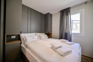 Posteľ alebo postele v izbe v ubytovaní Mobile Homes Krk Silo