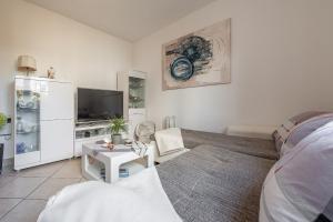 TV a/nebo společenská místnost v ubytování Apartments Roje