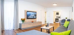 Kuchyňa alebo kuchynka v ubytovaní Apartmány Resort Vrchlabí