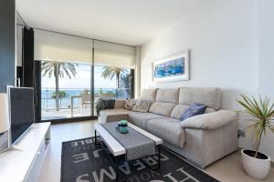 Posezení v ubytování Apartamento Delfin
