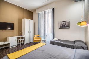 Cama o camas de una habitación en Hotel Seiler
