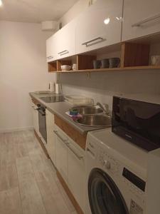 Kuchyňa alebo kuchynka v ubytovaní Apartament Tygrys