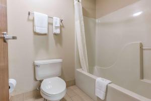 Bathroom sa Quality Inn Mount Vernon, IL
