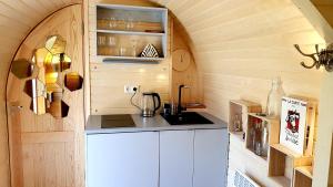 Cucina o angolo cottura di les Refuges du Chalet