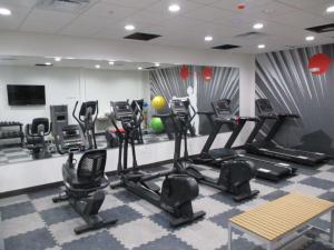 Fitness center at/o fitness facilities sa GLō Best Western Enid OK Downtown - Convention Center Hotel
