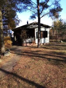 una casa en medio de un patio en Kamiennikove en Kamiennik