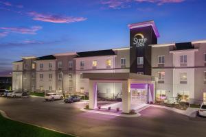 a rendering of a hotel with a parking lot at Sleep Inn & Suites Webb City 