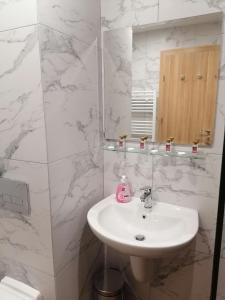 A bathroom at Borovets Gardens Apartment A27