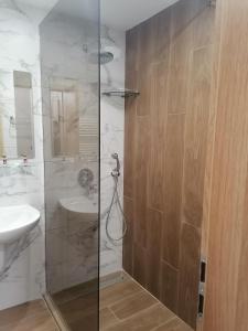 A bathroom at Borovets Gardens Apartment A27