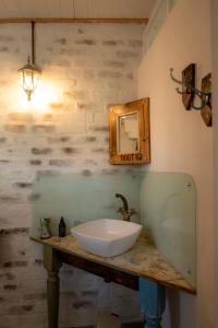 Koupelna v ubytování Over Karoo Inn