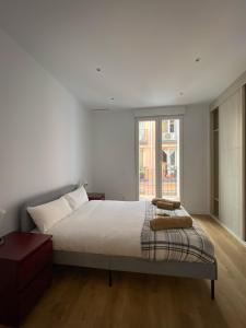 Postel nebo postele na pokoji v ubytování Sol Apartamentos Madrid Centro