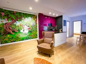 Kuchyň nebo kuchyňský kout v ubytování Sol Apartamentos Madrid Centro