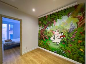 Postel nebo postele na pokoji v ubytování Sol Apartamentos Madrid Centro