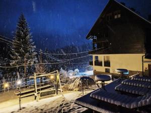Wiślany Raj durante o inverno