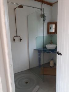 Koupelna v ubytování Over Karoo Inn