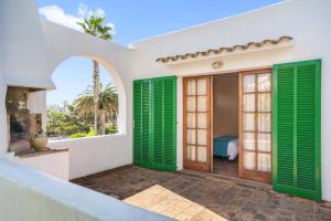 Ein Balkon oder eine Terrasse in der Unterkunft Villa Casa Angel