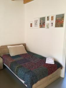 Postel nebo postele na pokoji v ubytování B&B La Corte del Segrino