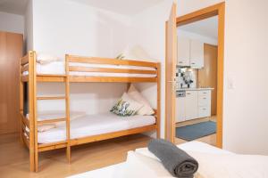 Ein Bett oder Betten in einem Zimmer der Unterkunft Zillertal Appartements