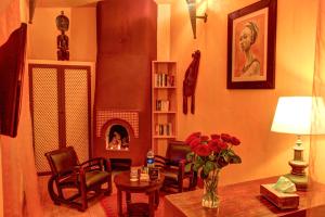 Posezení v ubytování Casa Lila & Spa