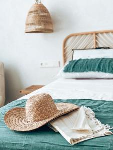 Łóżko lub łóżka w pokoju w obiekcie Casa du Soleil Hostal Boutique