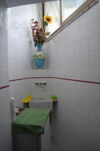 Ett badrum på B&B Ilys