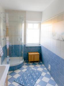 Ванна кімната в Heidehof Jungemann