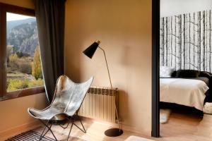 Postel nebo postele na pokoji v ubytování Apartaments Sant Bernat