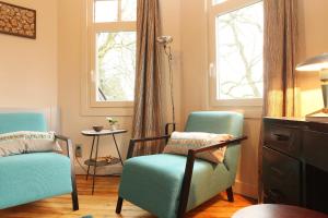 Posezení v ubytování B&B Villa Emma