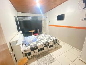 En eller flere senge i et værelse på Hotel Veneza Scorsatto