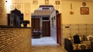 Posezení v ubytování Riad Rayan's Guests