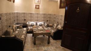 Posezení v ubytování Riad Rayan's Guests