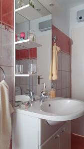 Koupelna v ubytování Apartman Kovačić - Knin